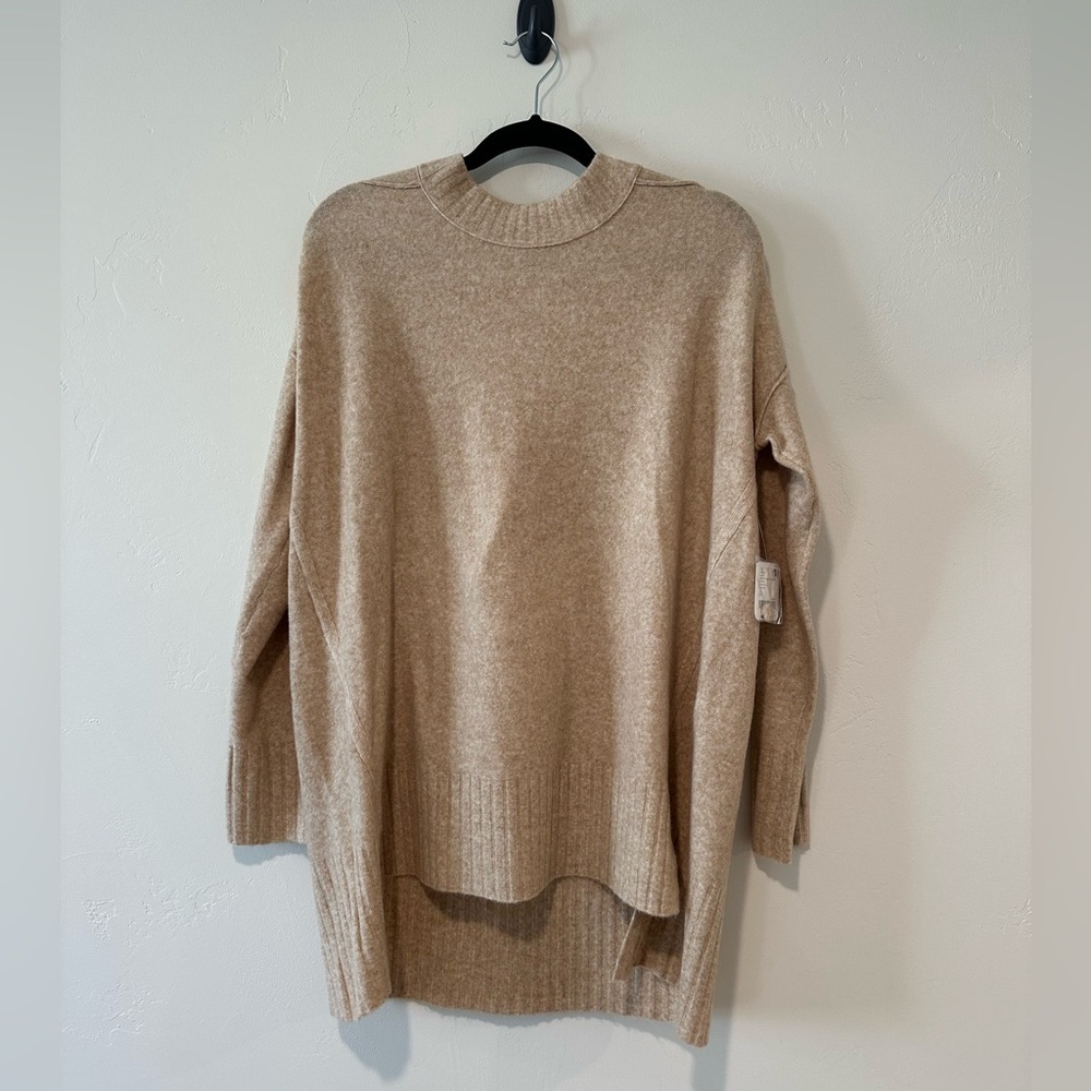 NWT Cozy Camel Sweater XS Oversized Chic Soft Girl Fall Vibes 🍂 - Picture 3 of 5